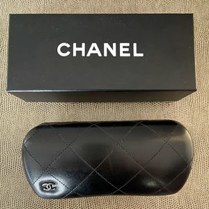 CHANEL Sunglass Case and Box
